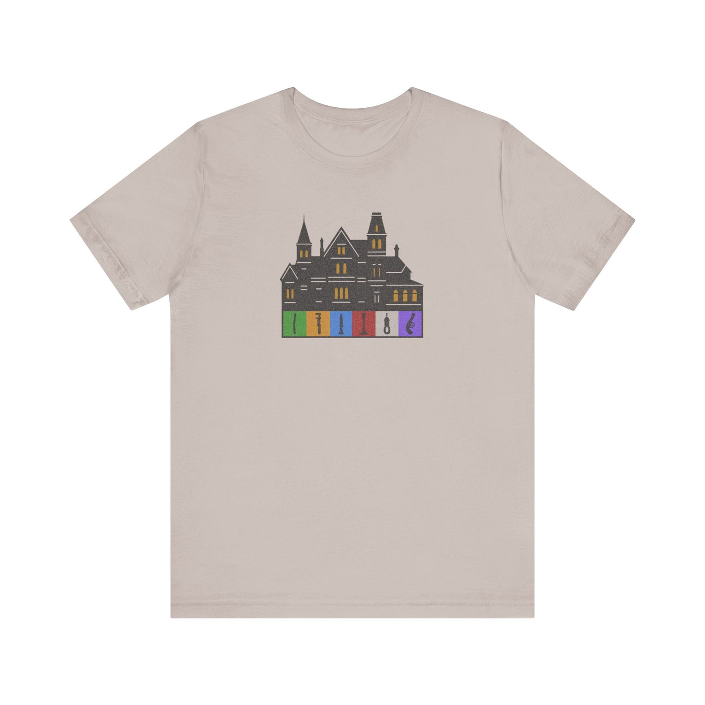 Welcome to Hill House (Off Route 41) — Clue Retro Tee (Light)