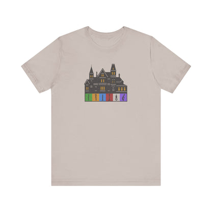 Welcome to Hill House (Off Route 41) — Clue Retro Tee (Light)