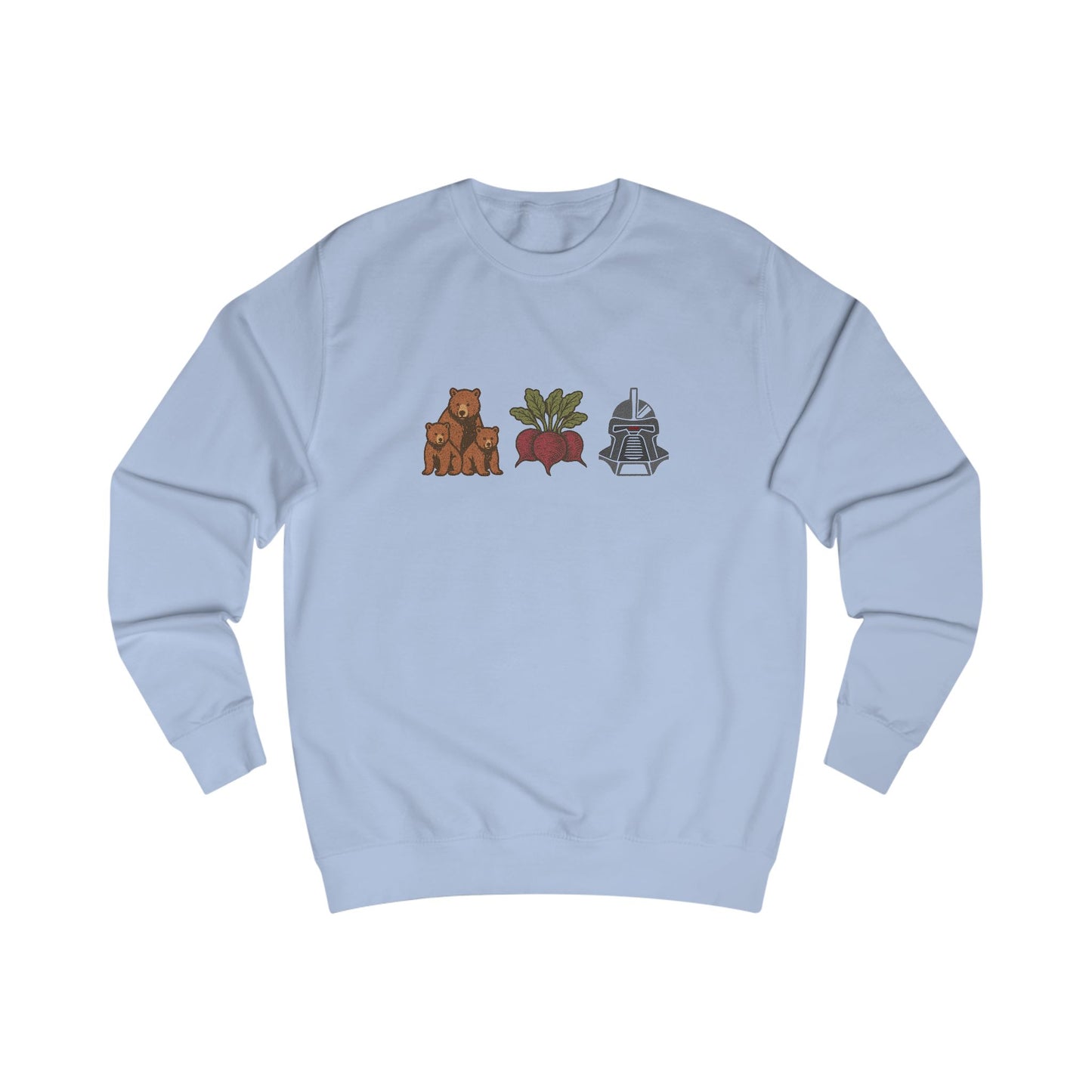 Bears, Beets, Battlestar (Icons) — Retro Sweatshirt (Light)