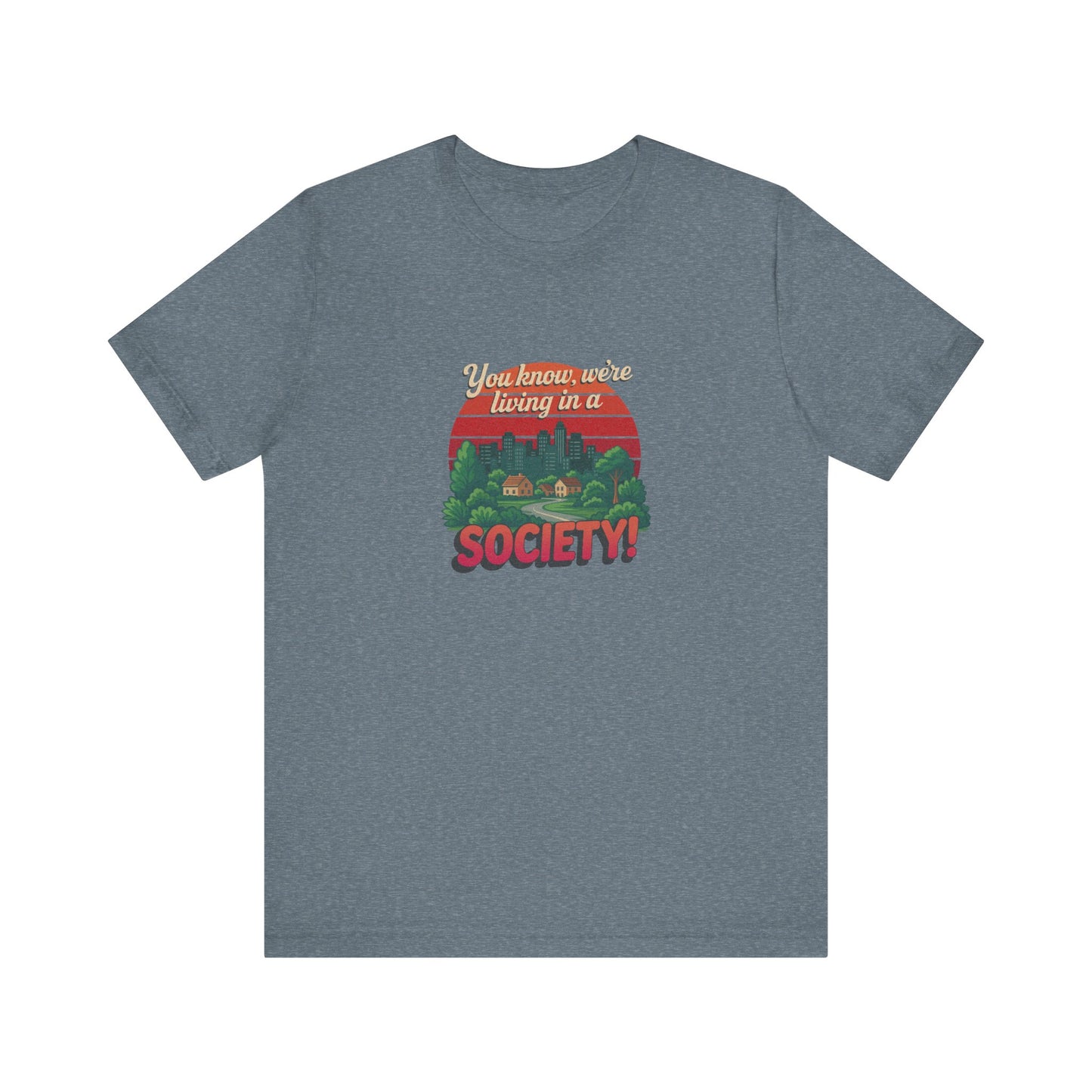 We’re Living in a Society! — Seinfeld Retro Tee (Light)