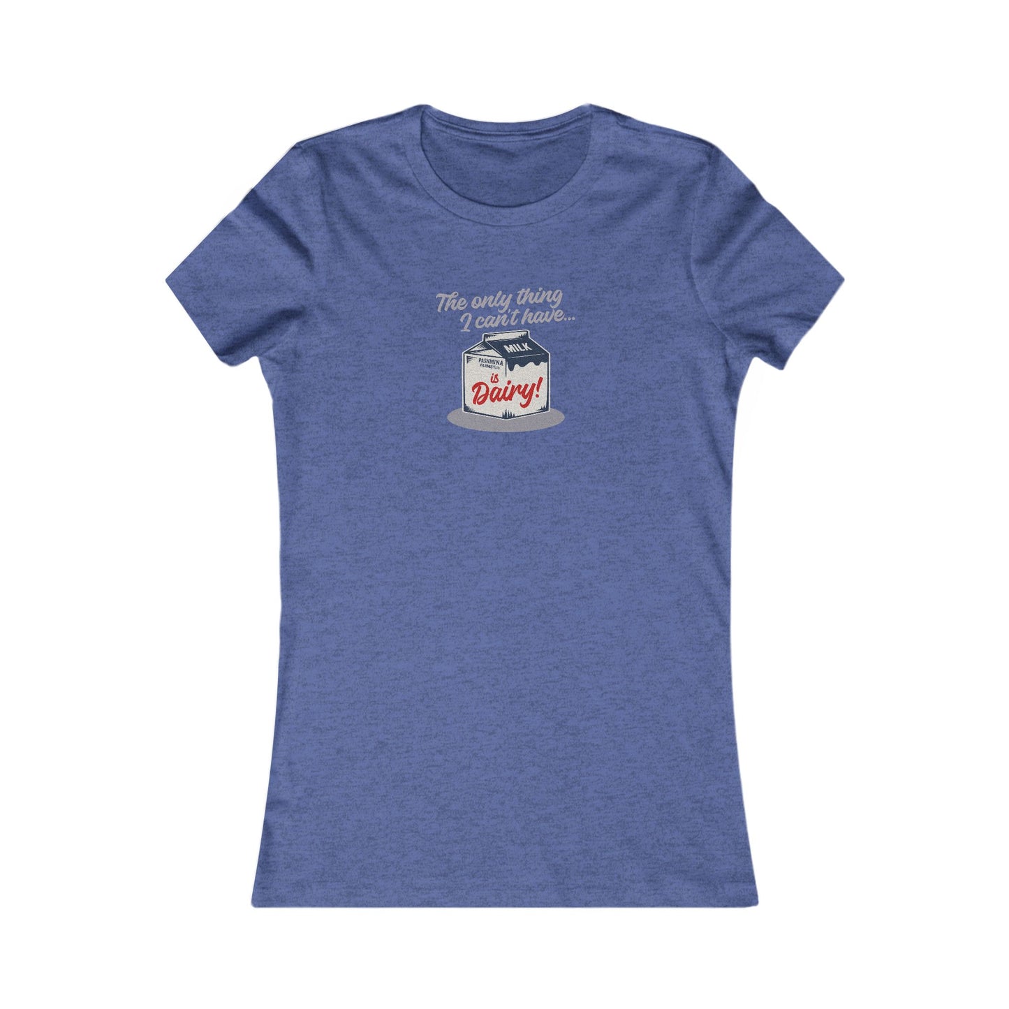 Can’t Have Dairy — Friends Jill Green Retro Women's Tee (Dark)
