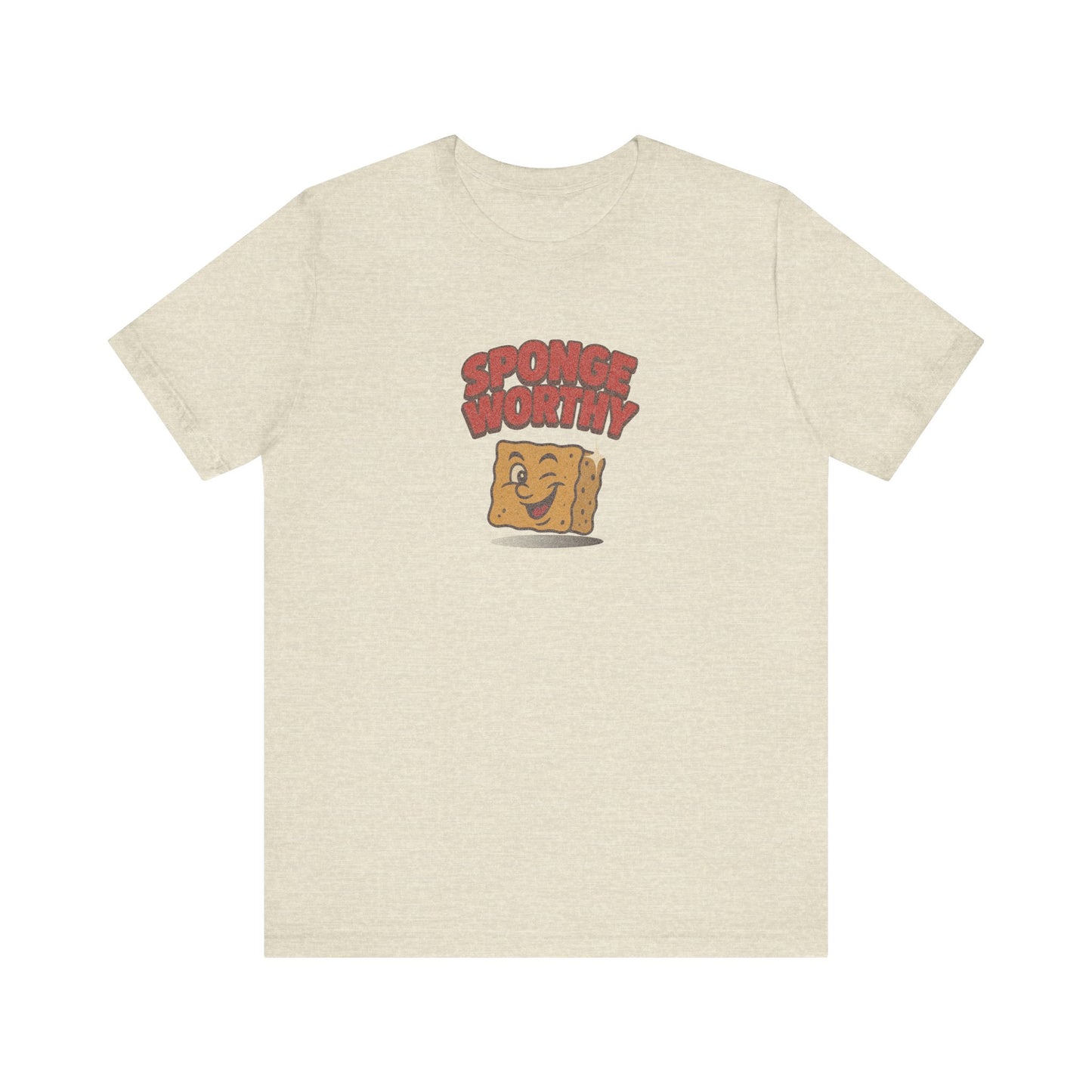 Spongeworthy — Seinfeld Retro Cartoon Tee (Light)