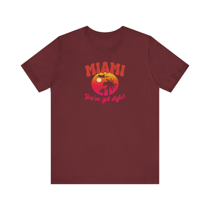 Miami, You've Got Style! — Golden Girls Retro Tee (Dark)