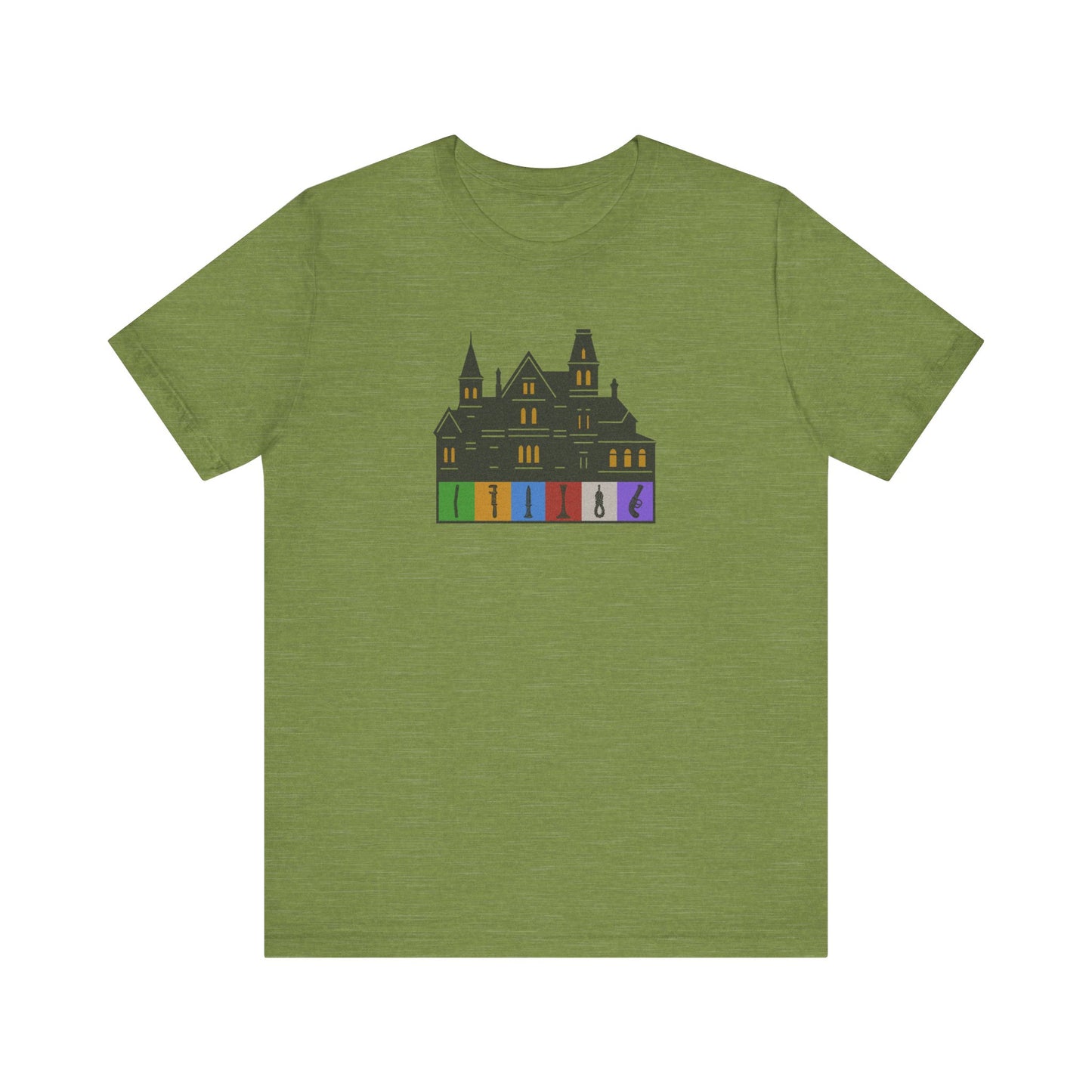 Welcome to Hill House (Off Route 41) — Clue Retro Tee (Light)