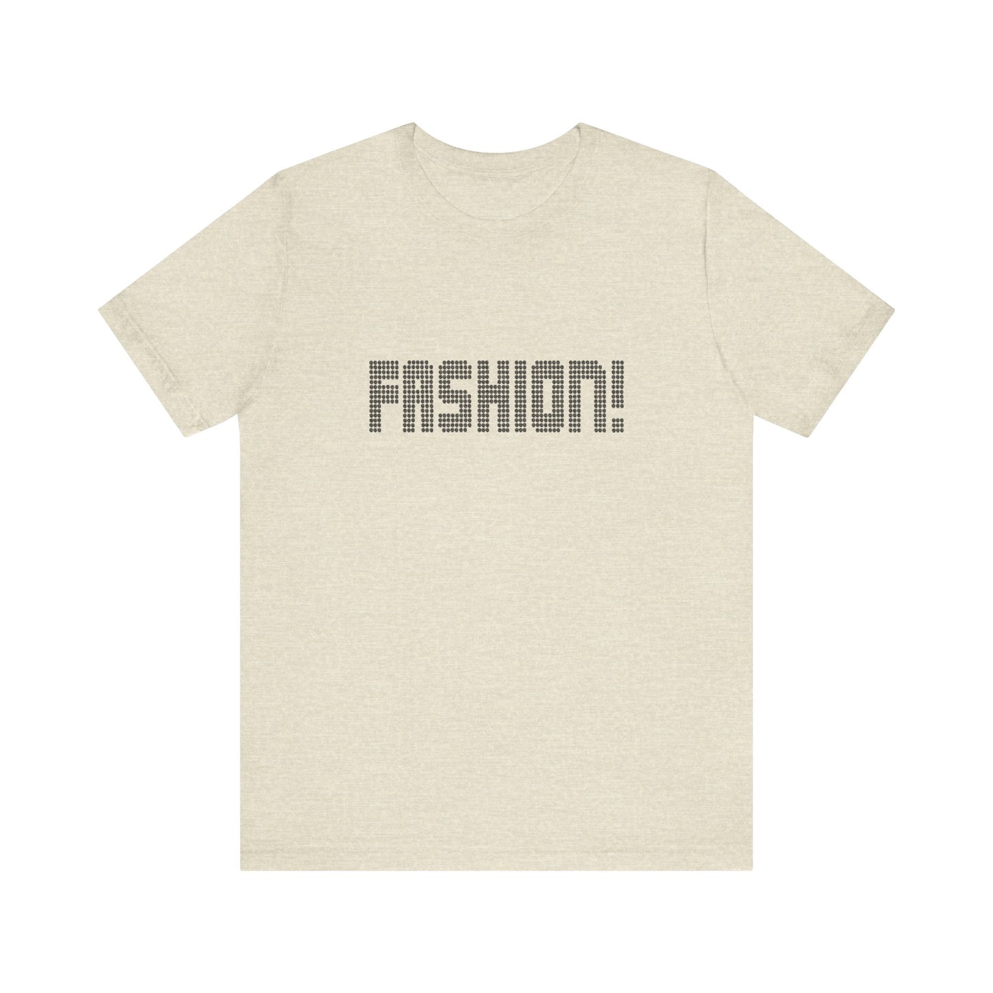 FASHION! — Psych Faux Rhinestones Retro Tee (Light)