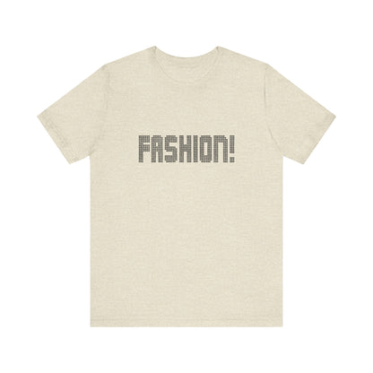 FASHION! — Psych Faux Rhinestones Retro Tee (Light)
