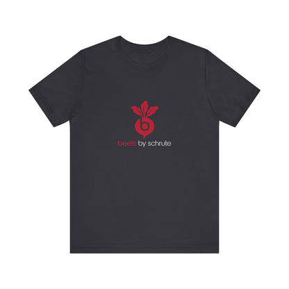 Beets by Schrute Parody Brand — The Office Retro Tee (Dark)