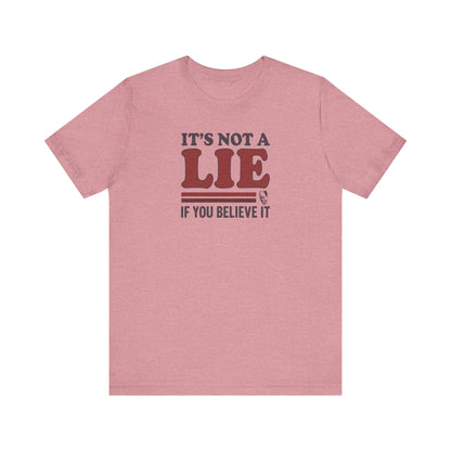 It’s Not a Lie, If You Believe It — George Costanza Retro Tee (Light)