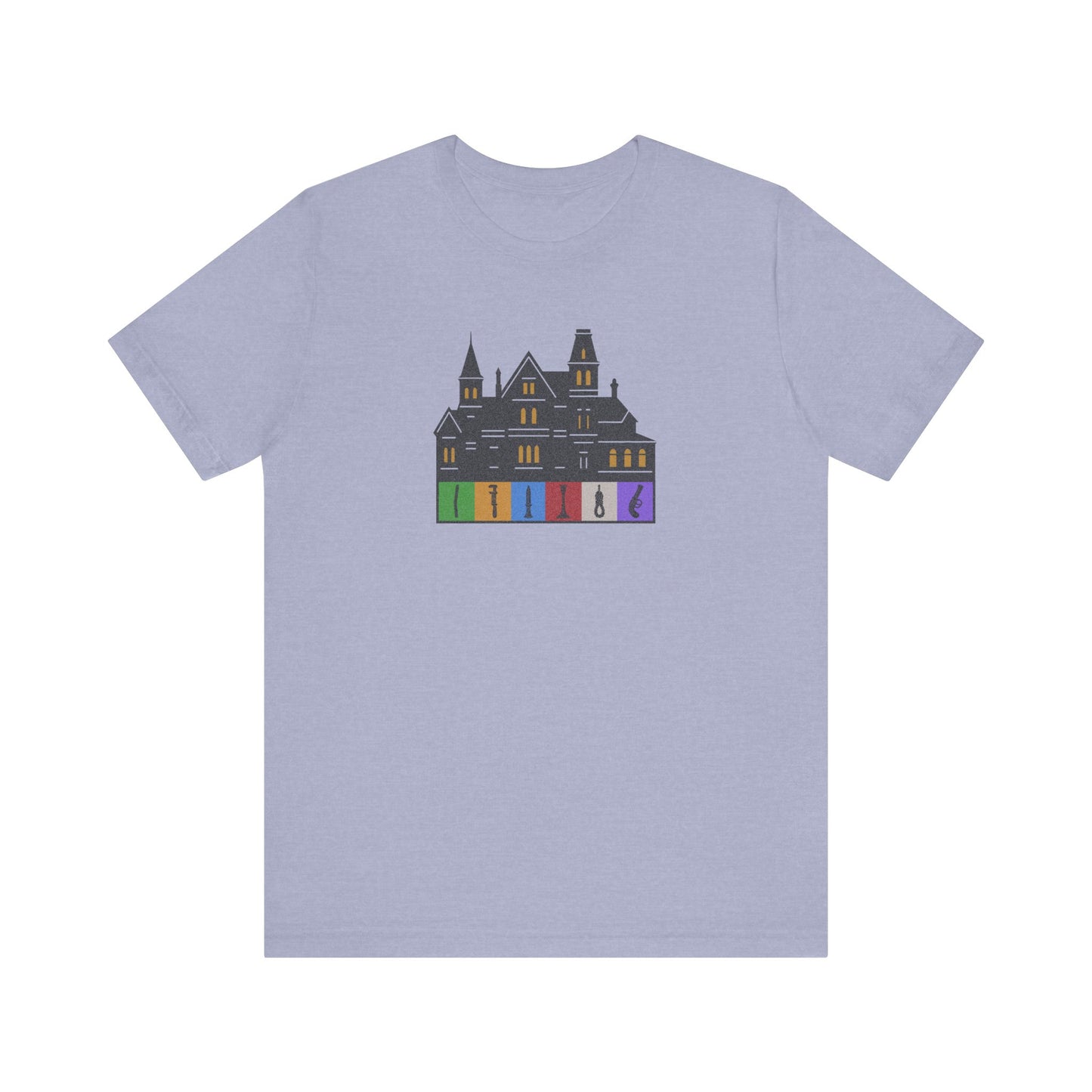 Welcome to Hill House (Off Route 41) — Clue Retro Tee (Light)