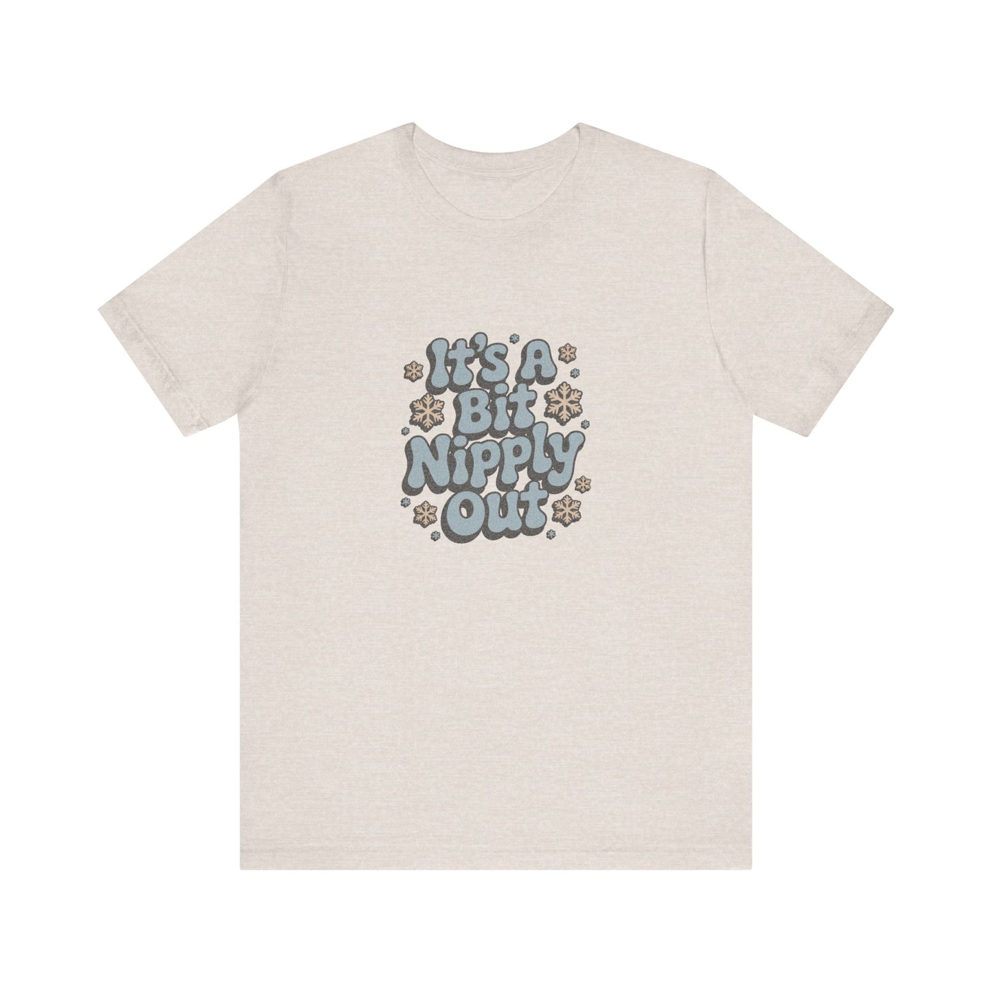 It's a Bit Nipply Out — Christmas Vacation Retro Tee (Light)