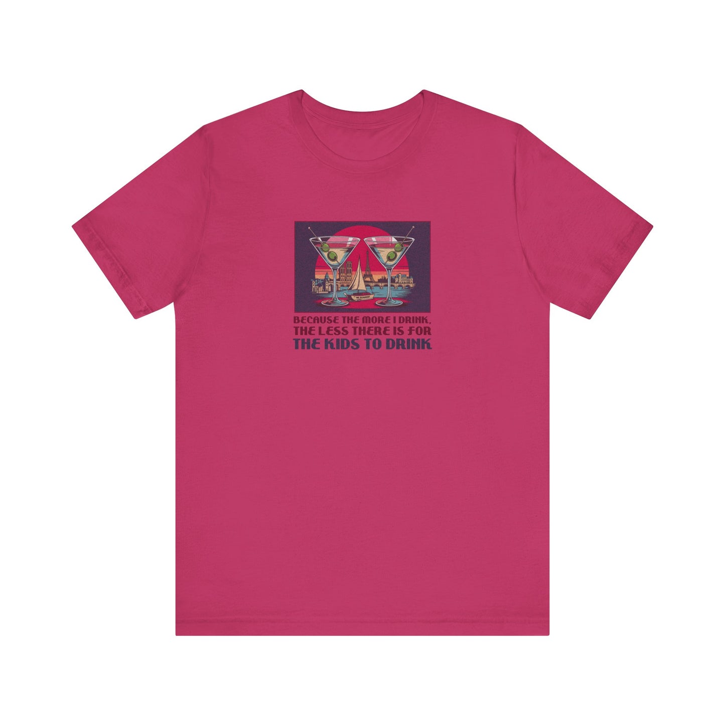 Open Bar (for the Kids) — Friends Retro Tee (Light)