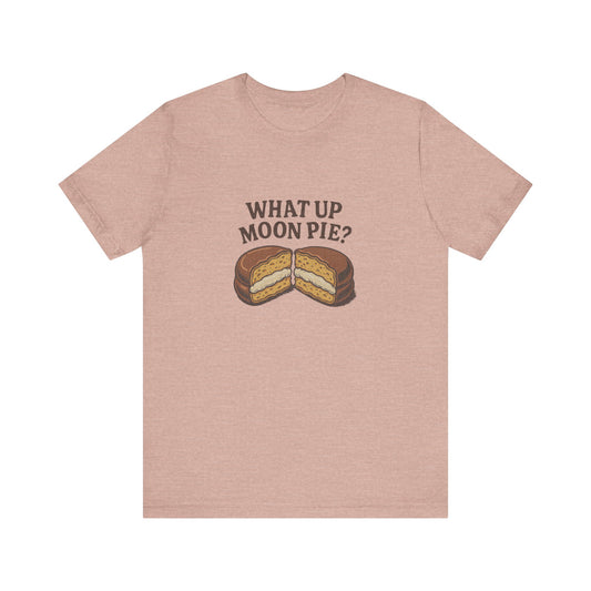 What Up, Moon Pie? — Big Bang Theory Retro Tee (Light)