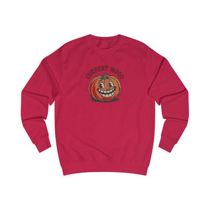 Current Mood (Toothy Jack) — Retro Halloween Sweatshirt (Light)