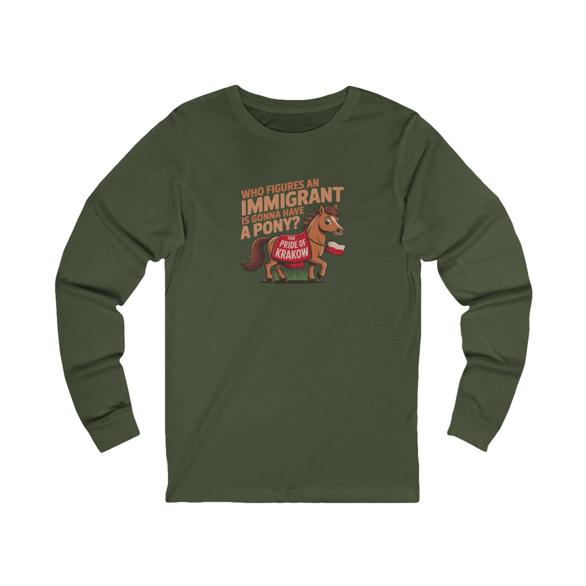 The Pride of Krakow — Seinfeld Retro Long Sleeve (Dark)