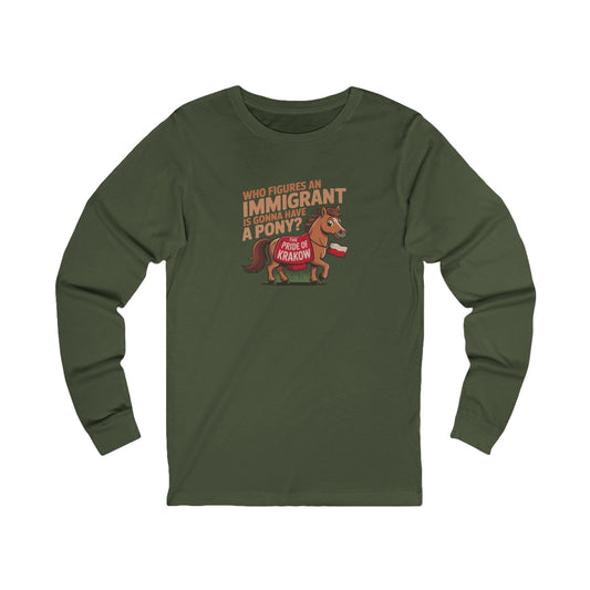 The Pride of Krakow — Seinfeld Retro Long Sleeve (Dark)