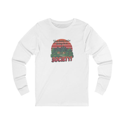 We’re Living in a Society! — Seinfeld Retro Long Sleeve (Light)