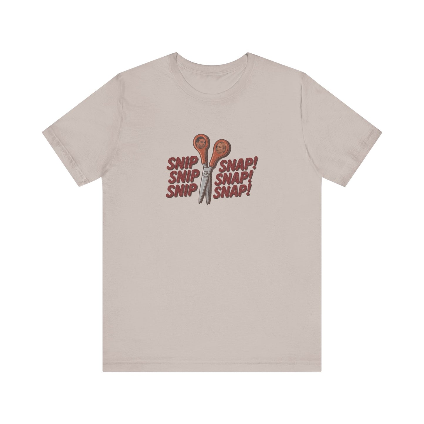 Snip Snap! — Michael Scott Vasectomy Retro Tee (Light)