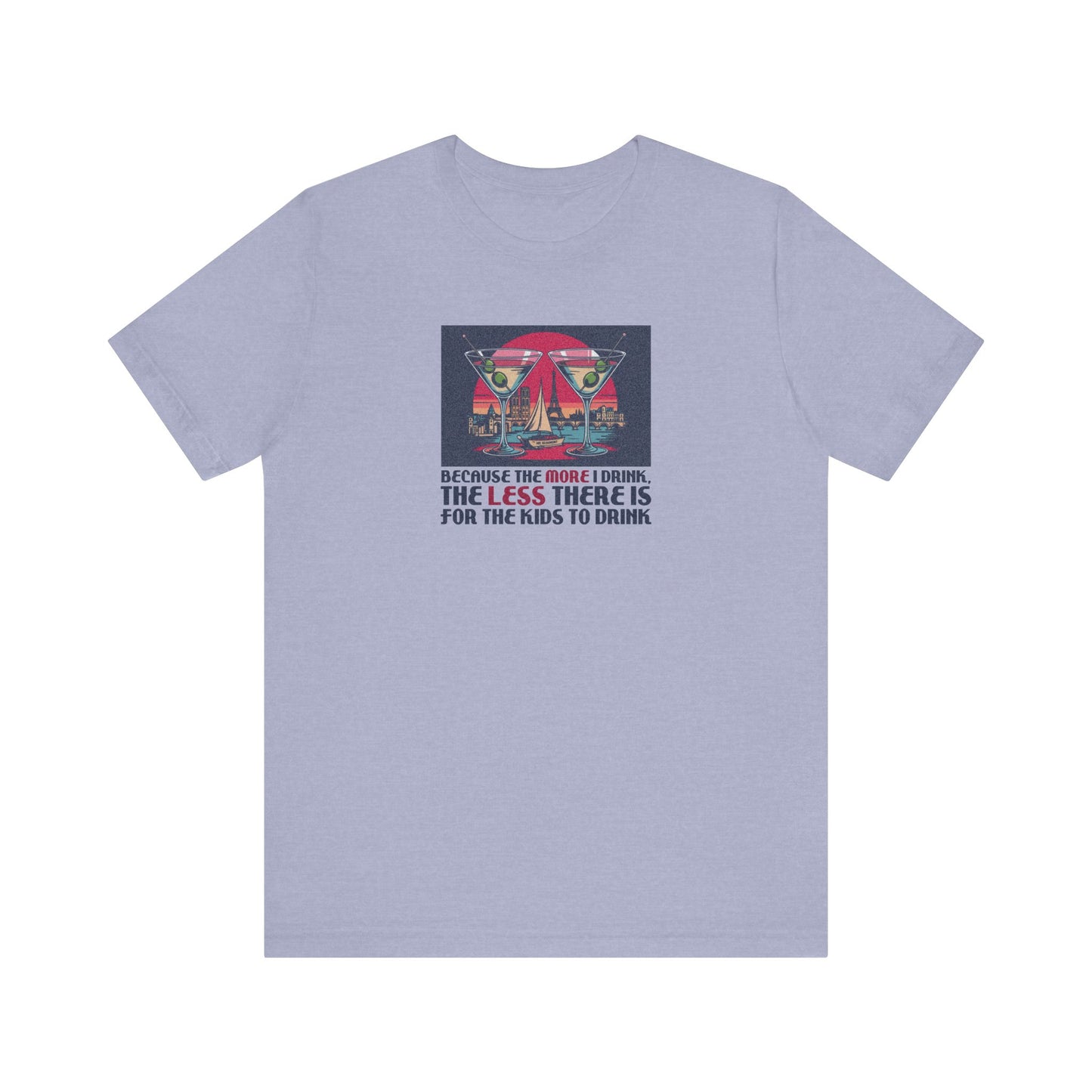 Open Bar (for the Kids) — Friends Retro Tee (Light)