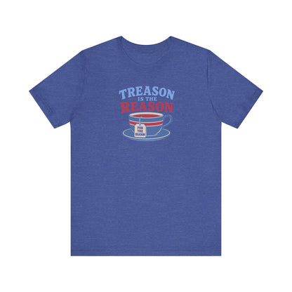 Traitorous Cup of Tea Shirt — Boston Tea Party History T-Shirt