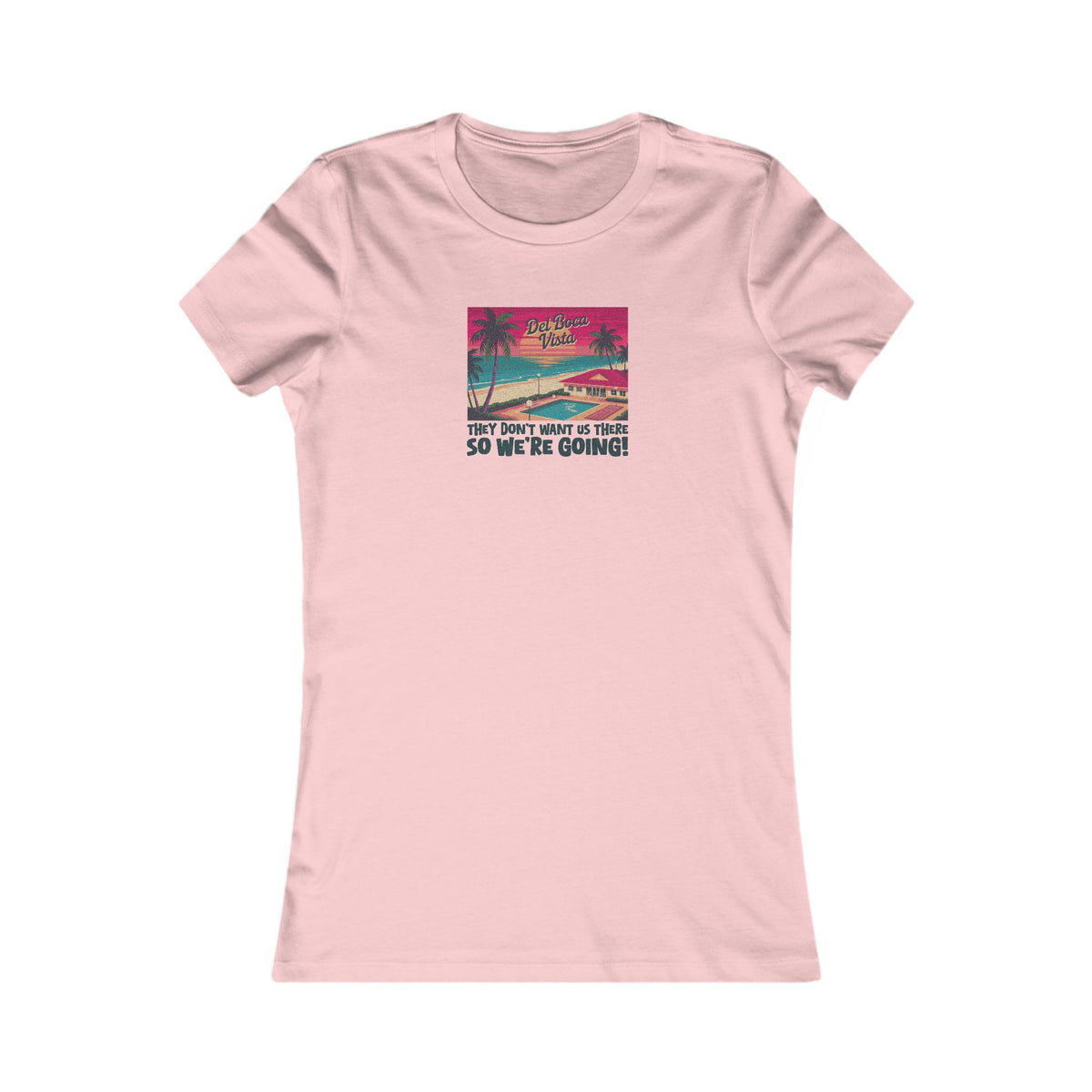 Del Boca Vista (We’re Going!) — Seinfeld Retro Women's Tee (Light)