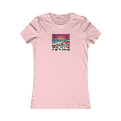 Del Boca Vista (We’re Going!) — Seinfeld Retro Women's Tee (Light)