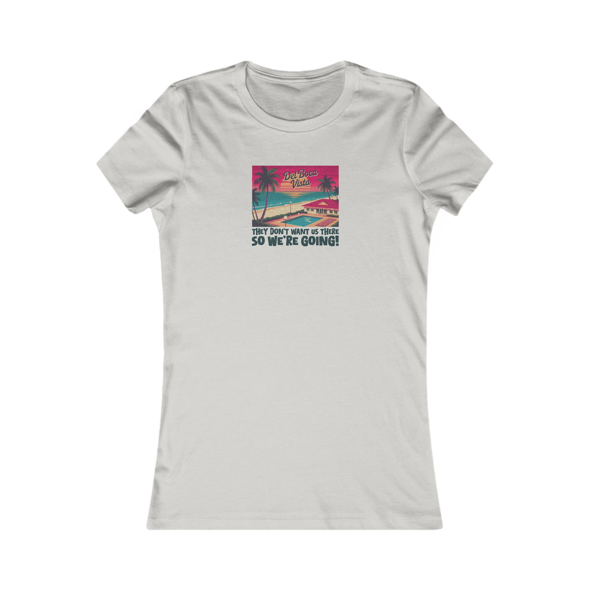 Del Boca Vista (We’re Going!) — Seinfeld Retro Women's Tee (Light)