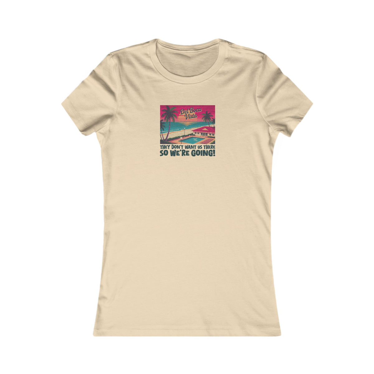 Del Boca Vista (We’re Going!) — Seinfeld Retro Women's Tee (Light)