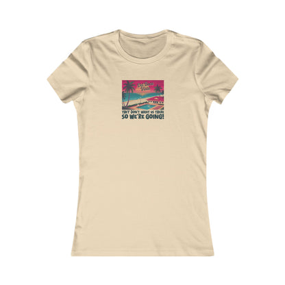 Del Boca Vista (We’re Going!) — Seinfeld Retro Women's Tee (Light)