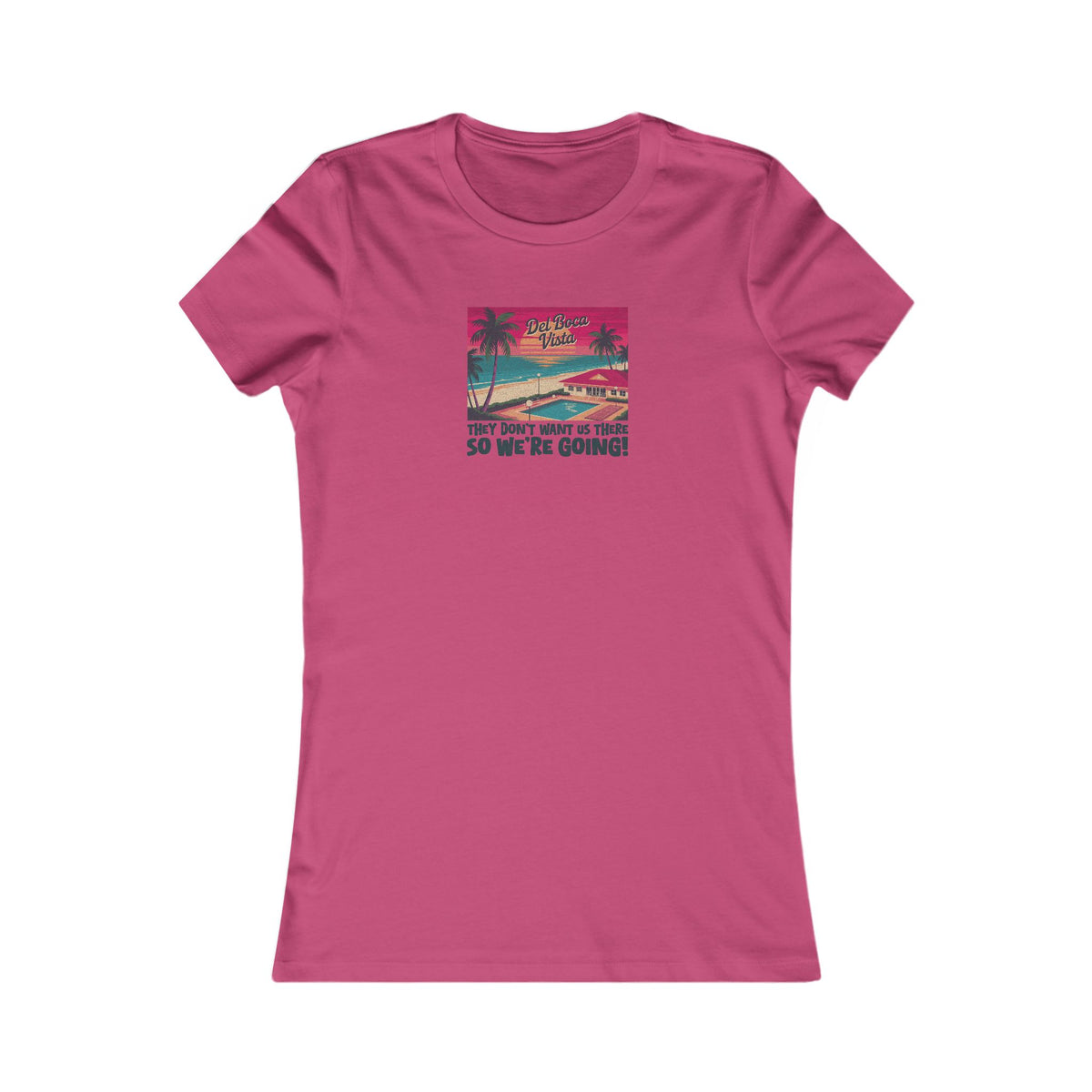 Del Boca Vista (We’re Going!) — Seinfeld Retro Women's Tee (Light)