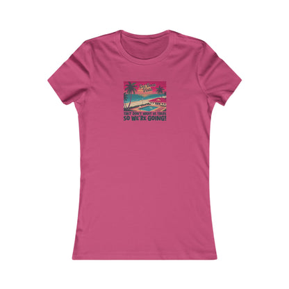 Del Boca Vista (We’re Going!) — Seinfeld Retro Women's Tee (Light)