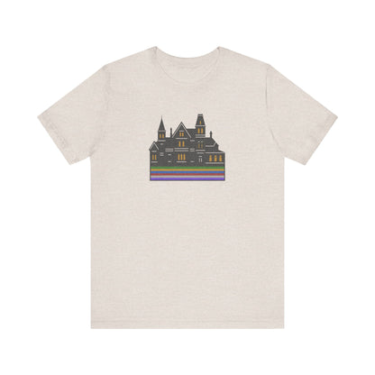 Welcome to Hill House (Off Route 41) — Clue Retro Tee (Light)