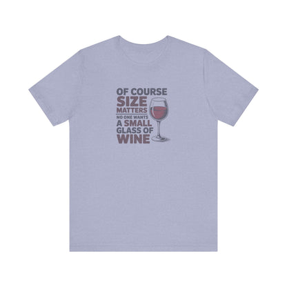Big Glass Energy — Wine Lover Retro Tee (Light)