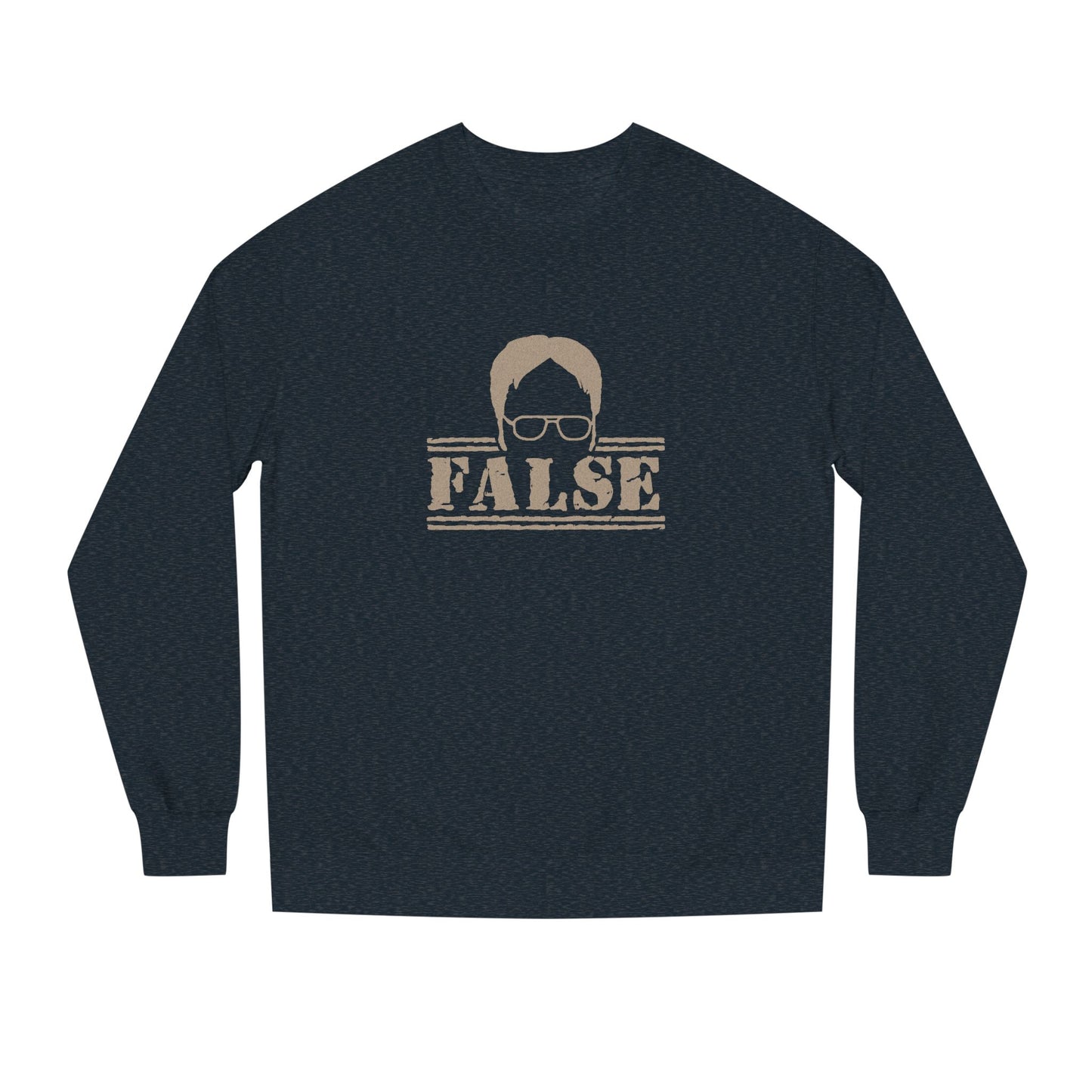 Dwight Schrute FALSE —  The Office-Inspired Sweatshirt (Dark)