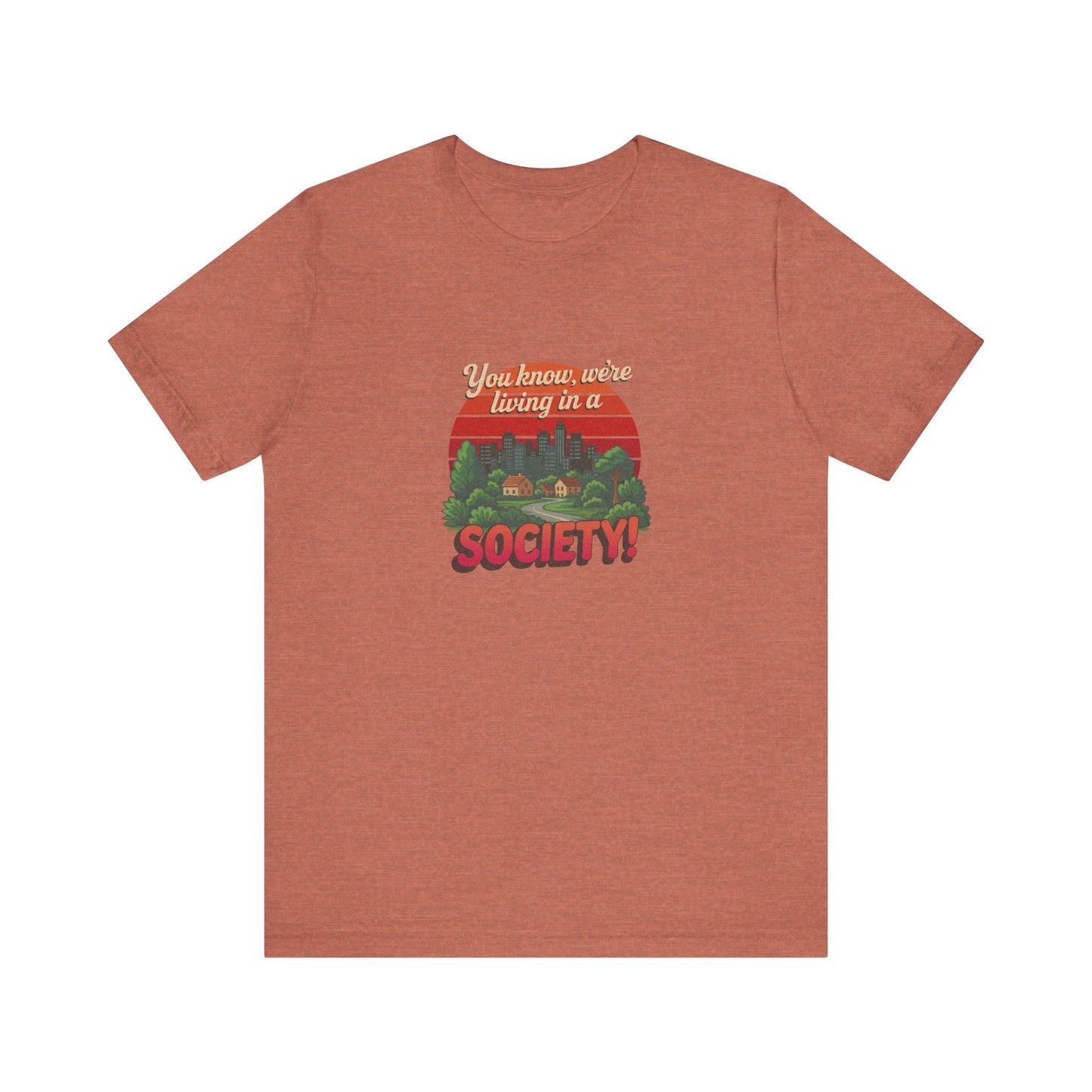 We’re Living in a Society! — Seinfeld Retro Tee (Light)