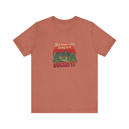 We’re Living in a Society! — Seinfeld Retro Tee (Light)