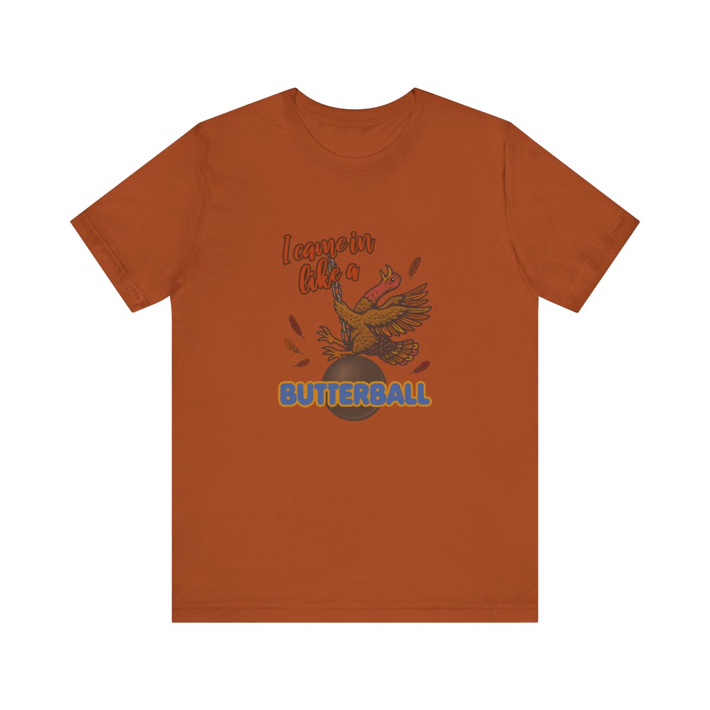 Like a Butterball — Miley Cyrus Thanksgiving Parody Retro Tee (Light)