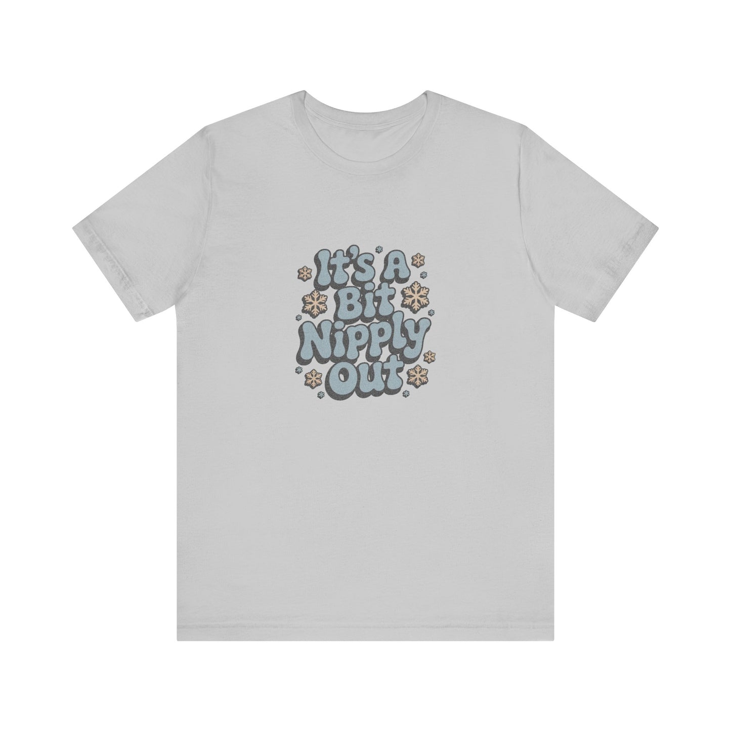 It's a Bit Nipply Out — Christmas Vacation Retro Tee (Light)
