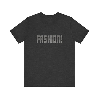 FASHION! — Psych Faux Rhinestones Retro Tee (Dark)