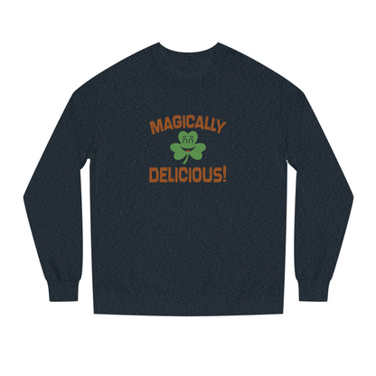 Magically Delicious — St. Patrick’s Retro Sweatshirt (Dark)
