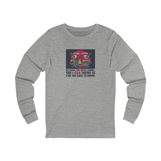 Open Bar (for the Kids) — Friends Retro Long Sleeve (Light)