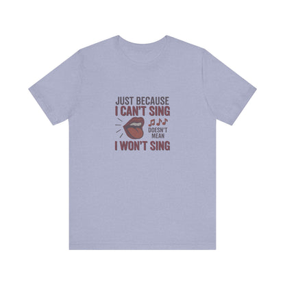 Sing Like Nobody’s Listening — Retro Tee (Light)