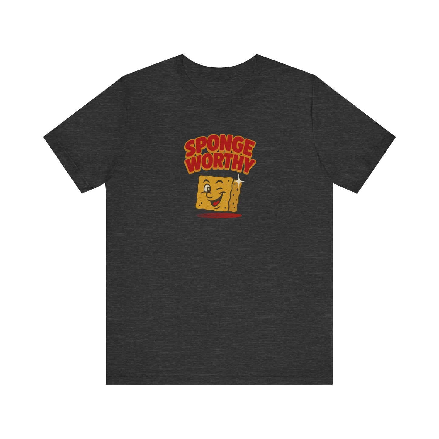 Spongeworthy — Seinfeld Retro Cartoon Tee (Dark)