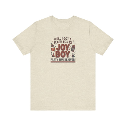 Joy Boy — Seinfeld Library Investigator Retro Tee (Light)