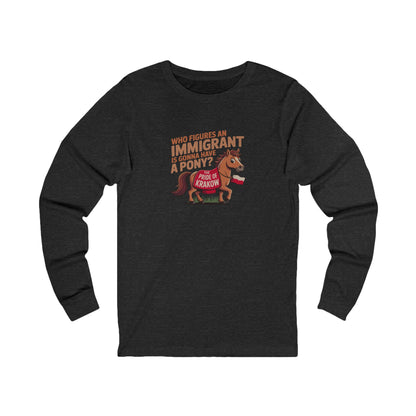 The Pride of Krakow — Seinfeld Retro Long Sleeve (Dark)