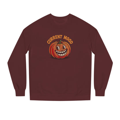 Current Mood (Toothy Jack) — Retro Halloween Sweatshirt (Dark)