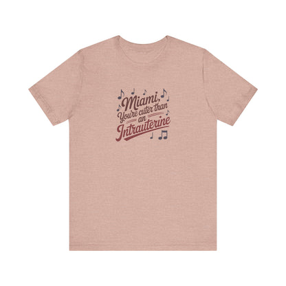 Cuter Than An Intrauterine — Golden Girls Retro Tee (Light)