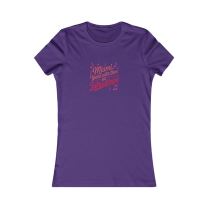 Cuter Than An Intrauterine — Golden Girls Women's Tee (Dark)