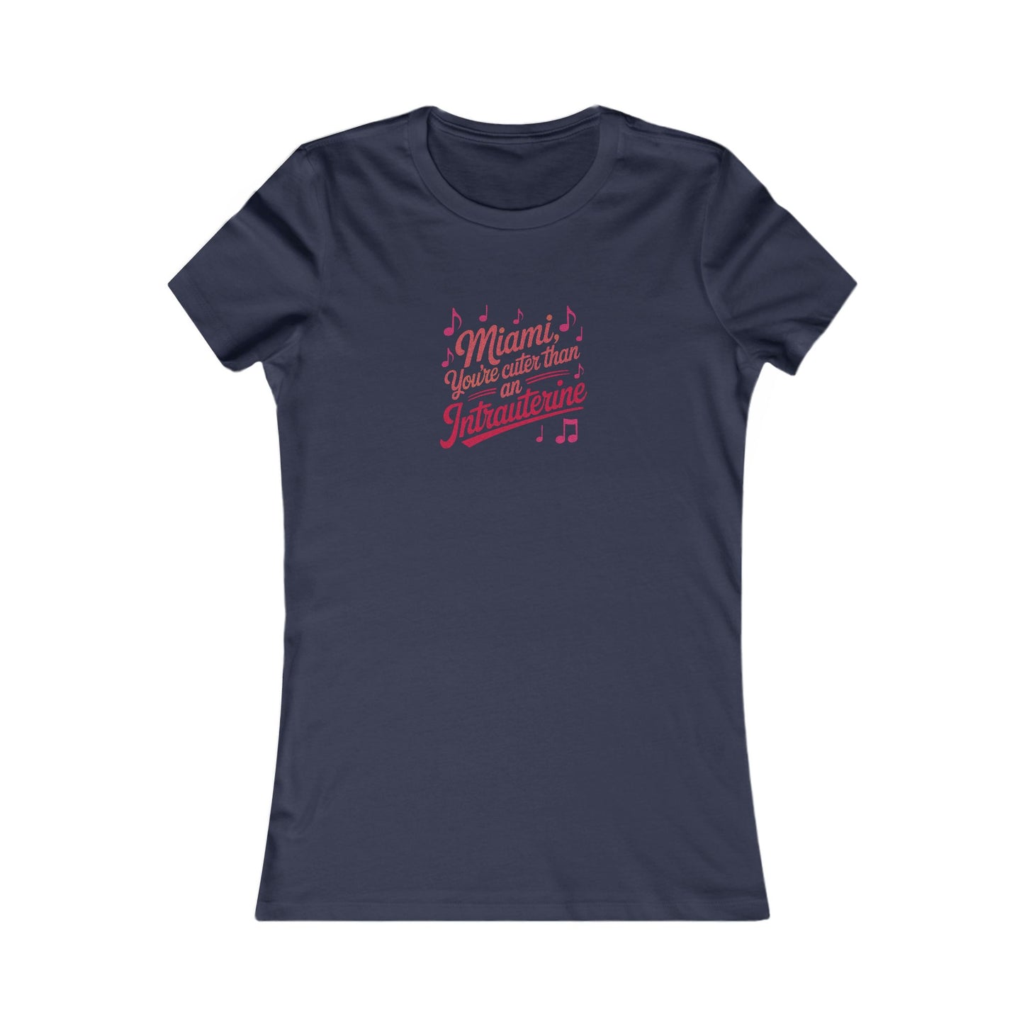 Cuter Than An Intrauterine — Golden Girls Women's Tee (Dark)