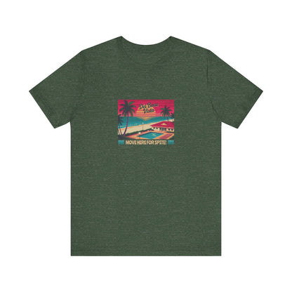 Del Boca Vista (Move Here For Spite!) — Seinfeld Retro Tee (Dark)