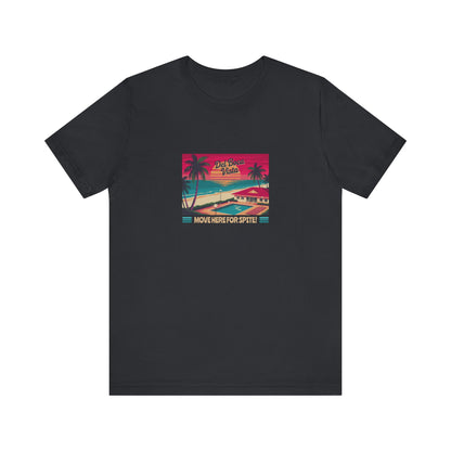 Del Boca Vista (Move Here For Spite!) — Seinfeld Retro Tee (Dark)